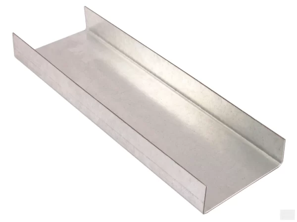 2- 1/2 inch x 10 ft. Galvanized Steel Wall Framing Track